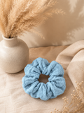 Chouchou Bleu double gaze